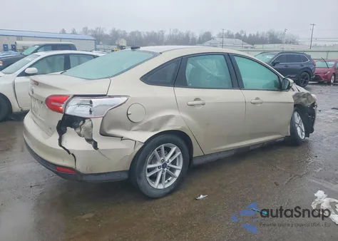 2017 Ford Focus Se z USA, uszkodzony, nr VIN 1FADP3F23HL335924